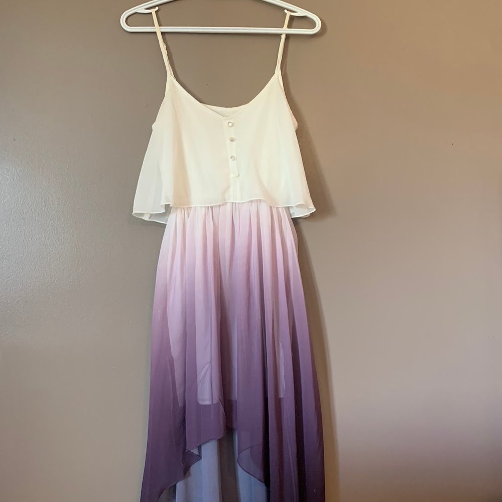 Costa Blanca Purple Ombre Dress